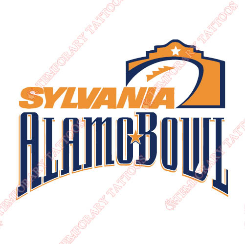Alamo Bowl Primary Logos 1998 2001 Customize Temporary Tattoos Stickers N3240